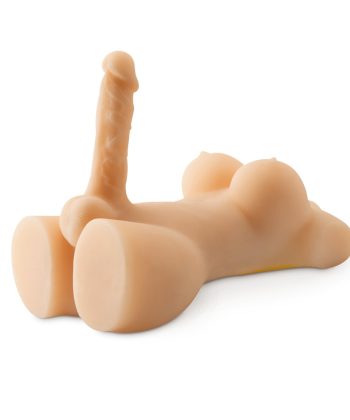 Amy – 11.46lb Mini Shemale Sex Doll Torso