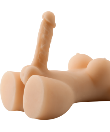 Amy – 11.46lb Mini Shemale Sex Doll Torso